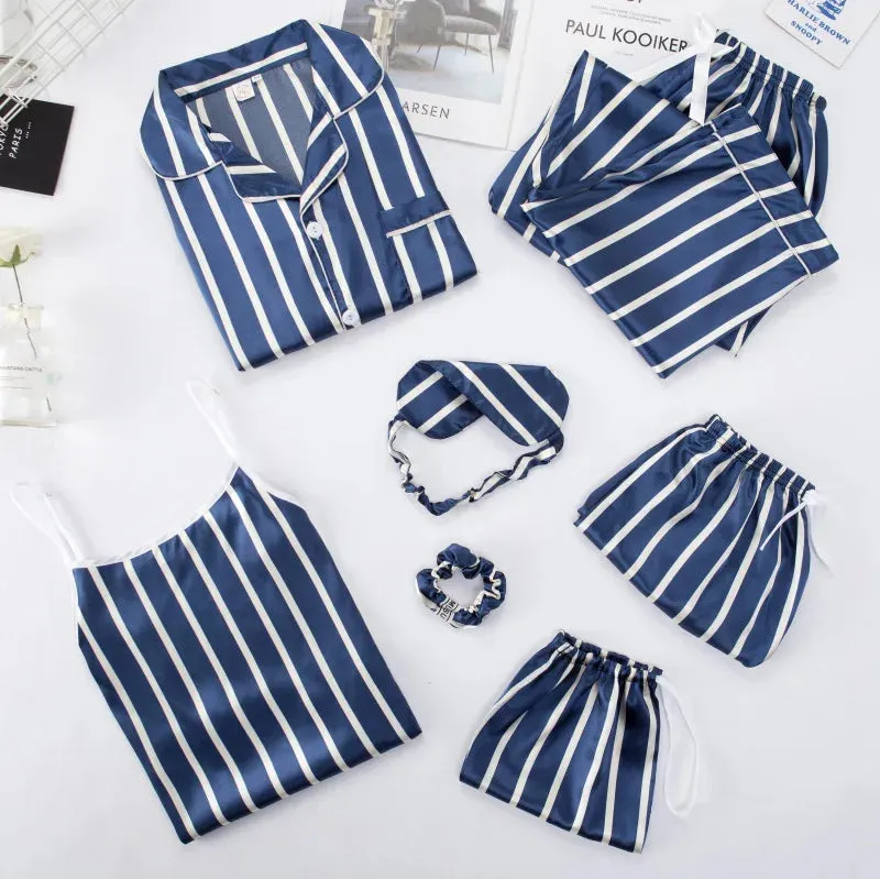 7 Pcs womens pajama set