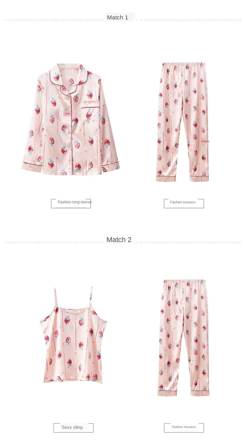 7 Pcs womens pajama set