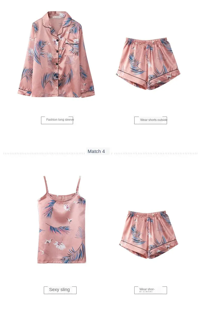 7 Pcs womens pajama set