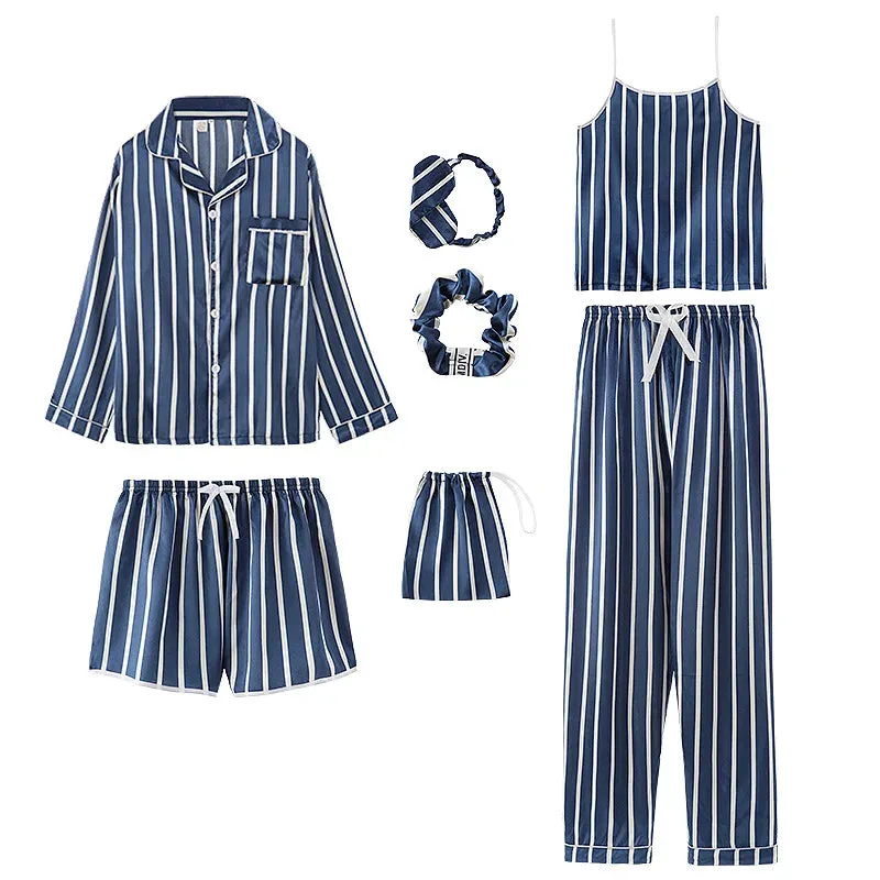 7 Pcs womens pajama set