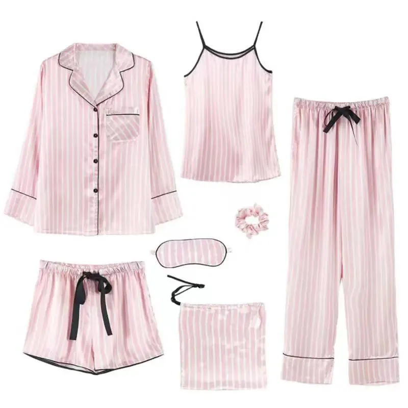 7 Pcs womens pajama set