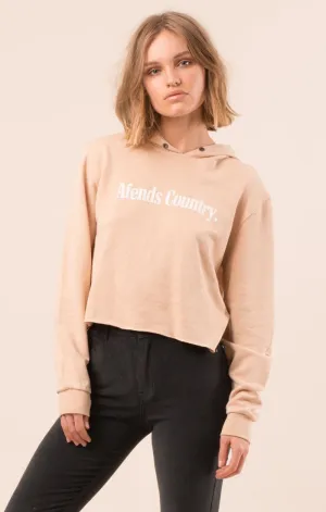 Afends Womens AC Hood - Hemp - Pull On Hood
