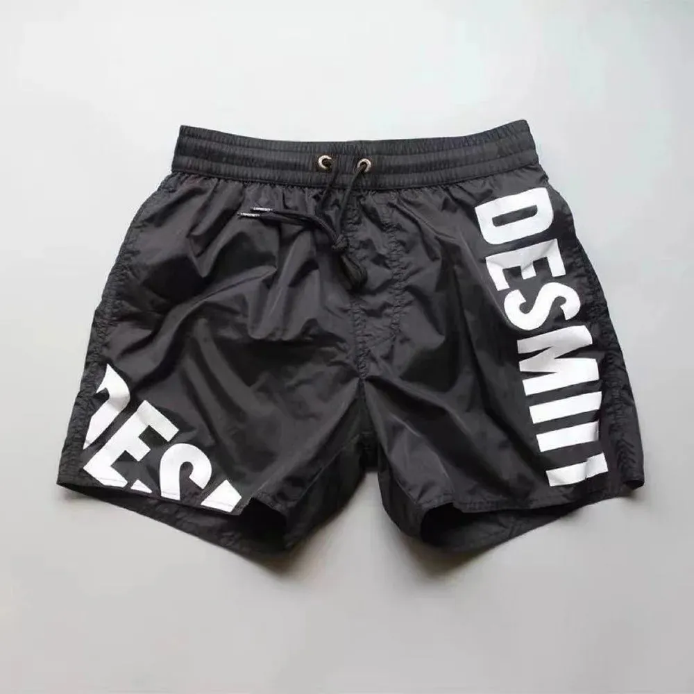 Aidase Mens Swim Trunks Gym Training Sport Shorts Summer Beach Wear Quick Dry Breathable Jogging Lightweight Casual Shorts Male