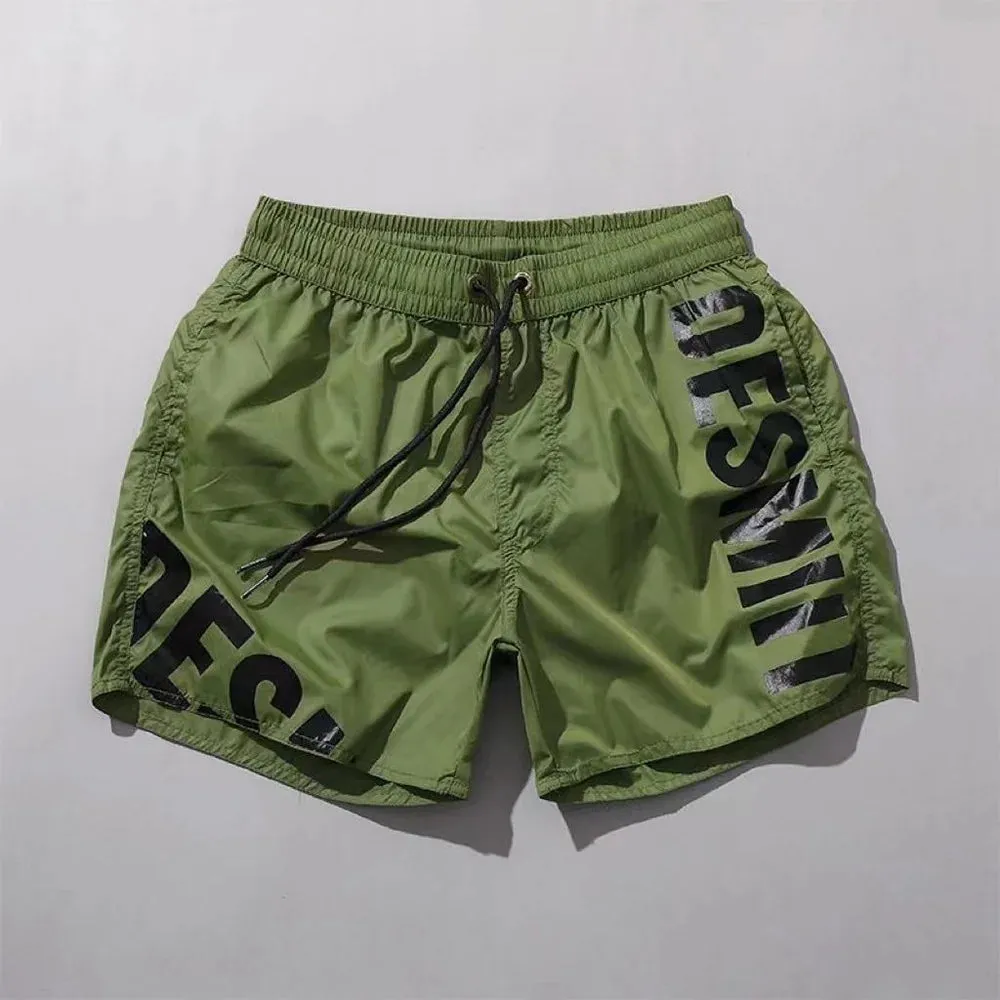 Aidase Mens Swim Trunks Gym Training Sport Shorts Summer Beach Wear Quick Dry Breathable Jogging Lightweight Casual Shorts Male