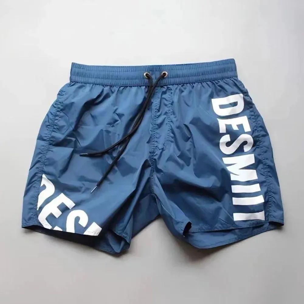 Aidase Mens Swim Trunks Gym Training Sport Shorts Summer Beach Wear Quick Dry Breathable Jogging Lightweight Casual Shorts Male