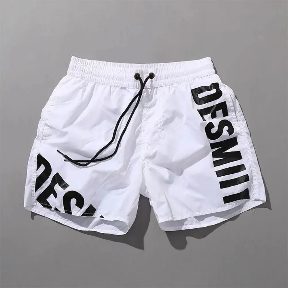 Aidase Mens Swim Trunks Gym Training Sport Shorts Summer Beach Wear Quick Dry Breathable Jogging Lightweight Casual Shorts Male