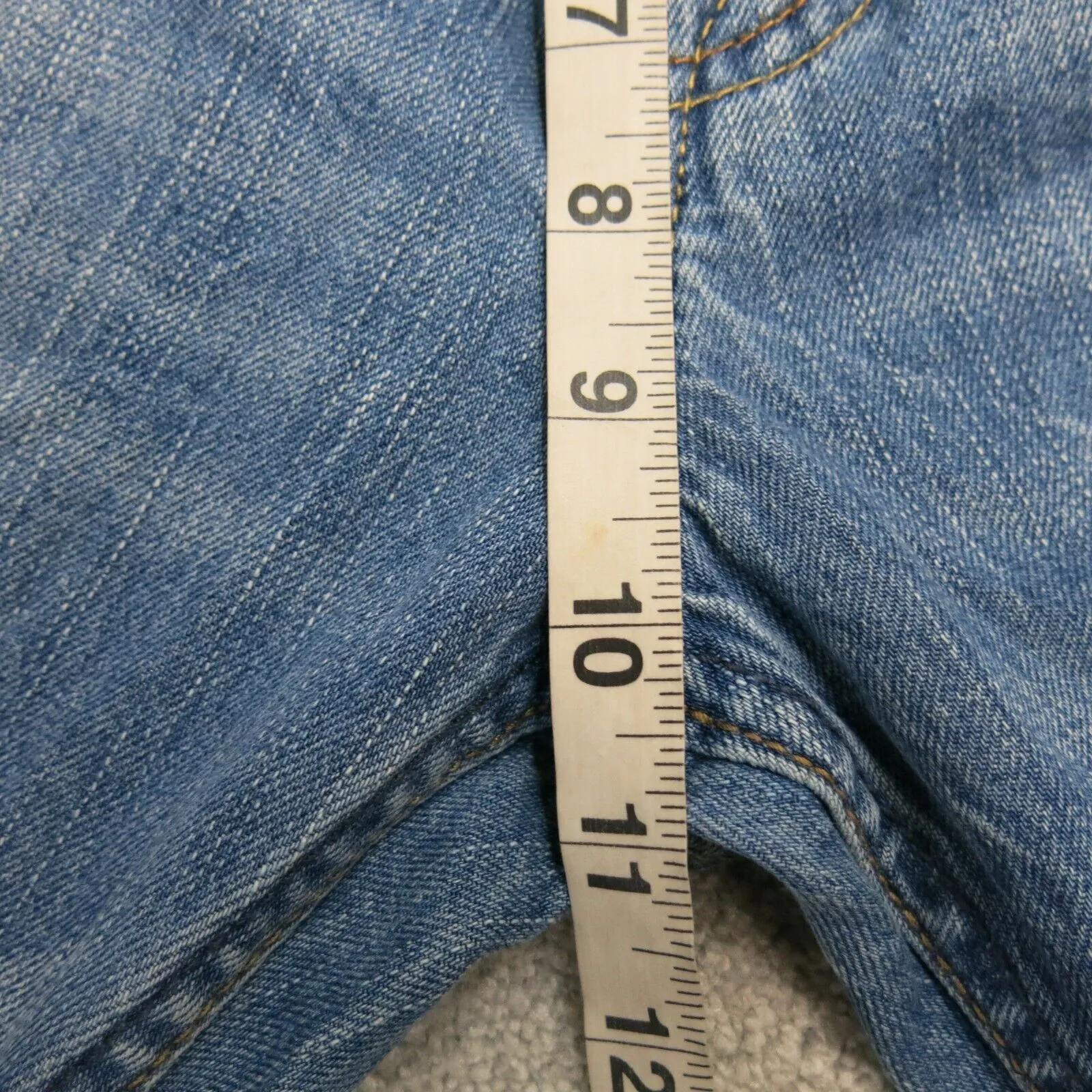 American Eagle Mens Regular Straight Leg Denim Jeans Mid Rise Blue Size 33X30