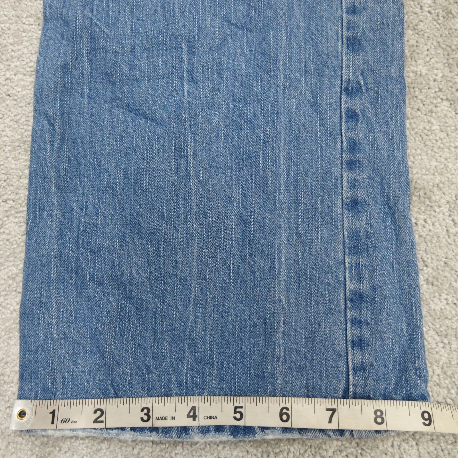 American Eagle Mens Regular Straight Leg Denim Jeans Mid Rise Blue Size 33X30
