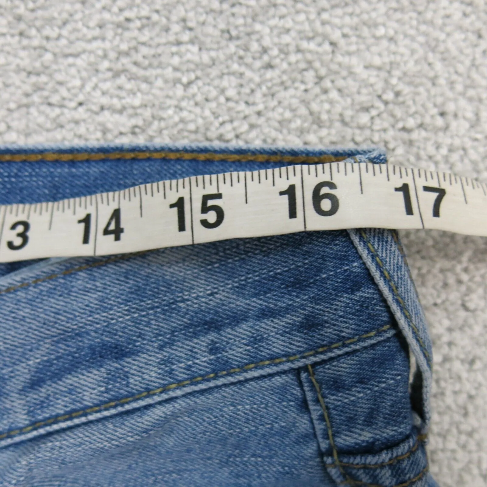 American Eagle Mens Regular Straight Leg Denim Jeans Mid Rise Blue Size 33X30