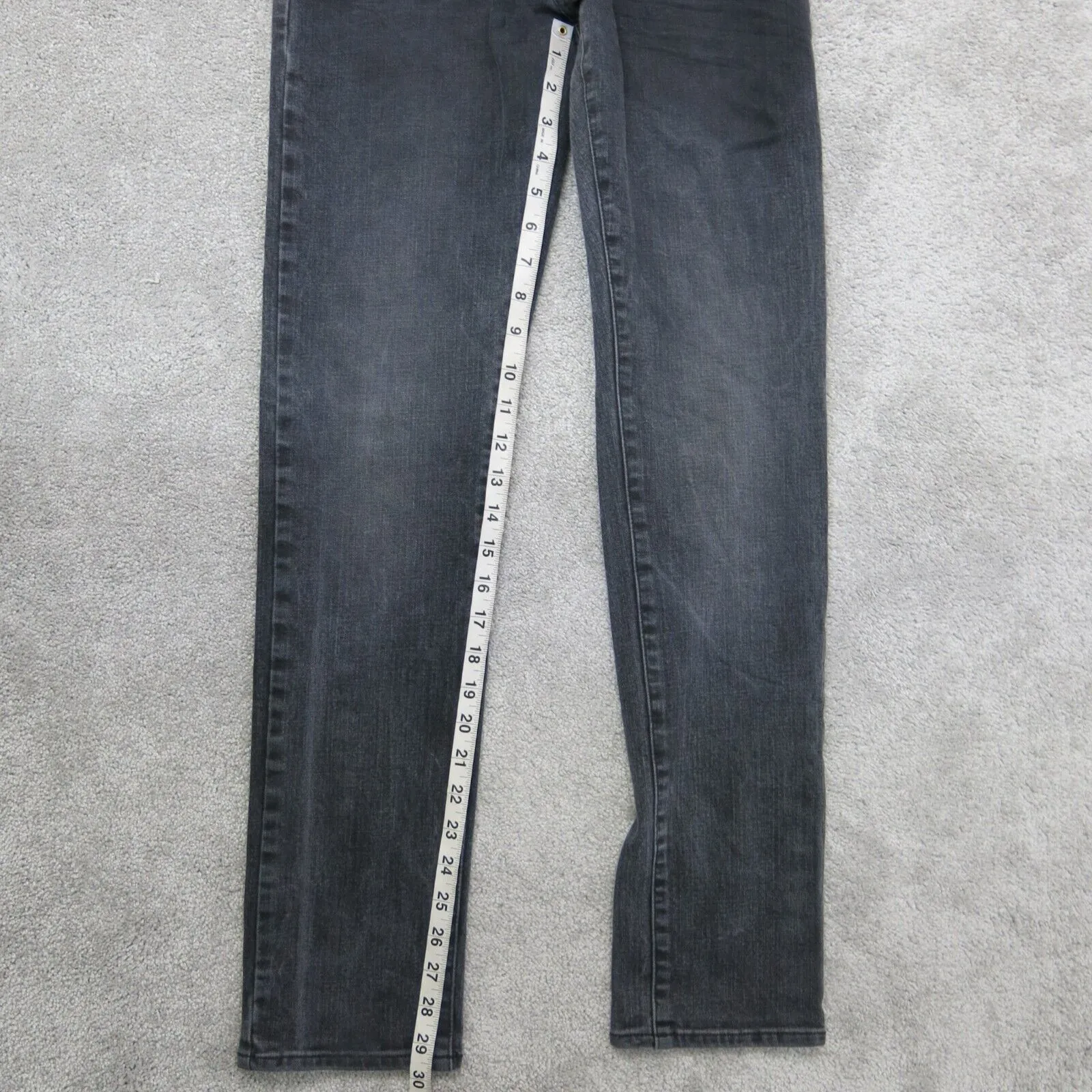 American Eagle Mens Straight Leg Jeans Extreme Flex Pockets Black Size W29XL32