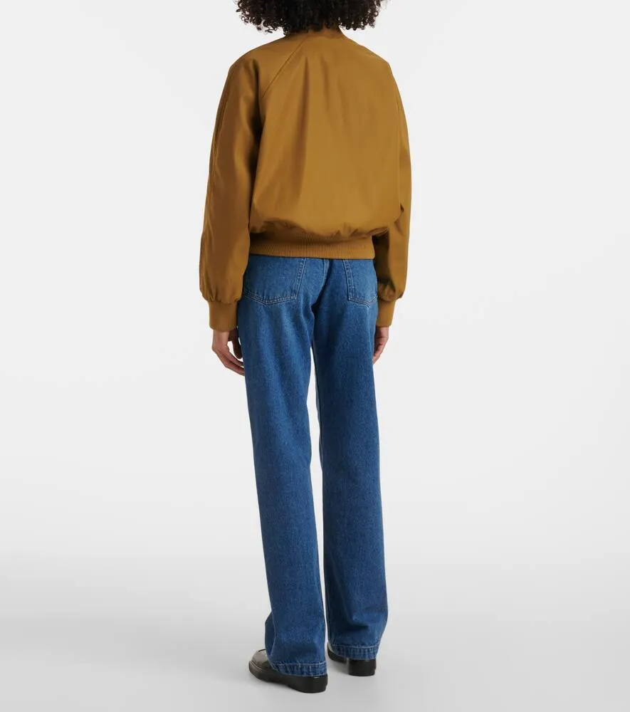 Ami Paris Technical twill bomber jacket