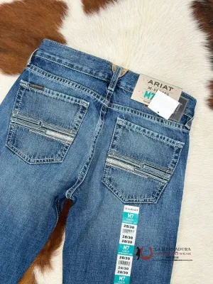 ARIAT MENS JEAN BRIGHTON M7 SLIM FIT STRAIGHT LEG