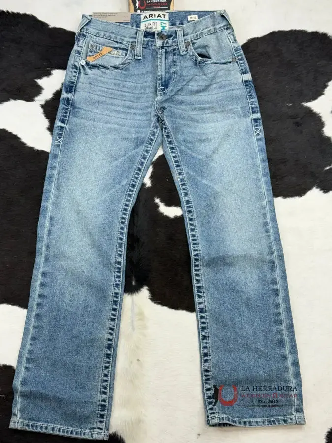 ARIAT MENS JEAN SHASTA M7 SLIM FIT STRAIGHT LEG