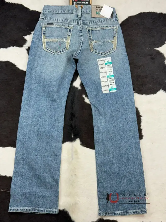ARIAT MENS JEAN SHASTA M7 SLIM FIT STRAIGHT LEG