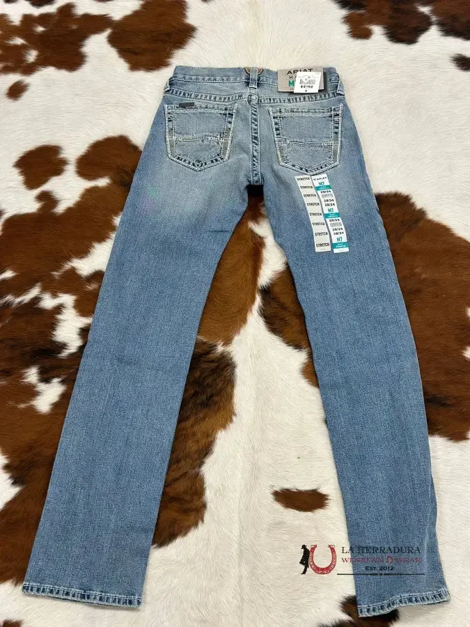 ARIAT MENS JEAN SHASTA M7 SLIM FIT STRAIGHT LEG