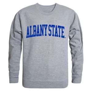 ASU Albany State University Game Day Crewneck Pullover Sweatshirt Sweater Heather Grey