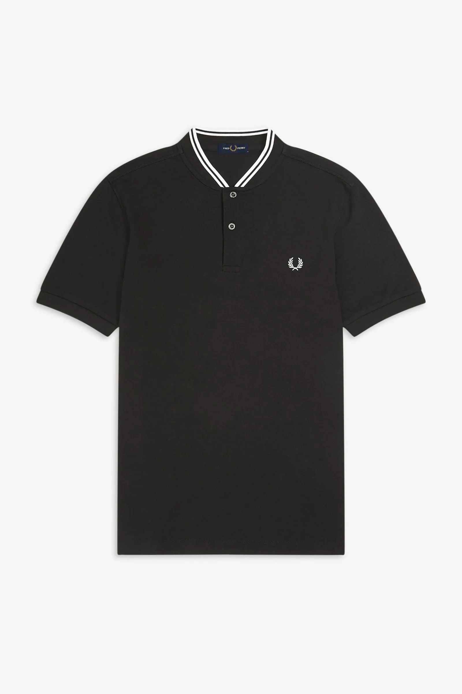 BOMBER COLLAR POLO SHIRT