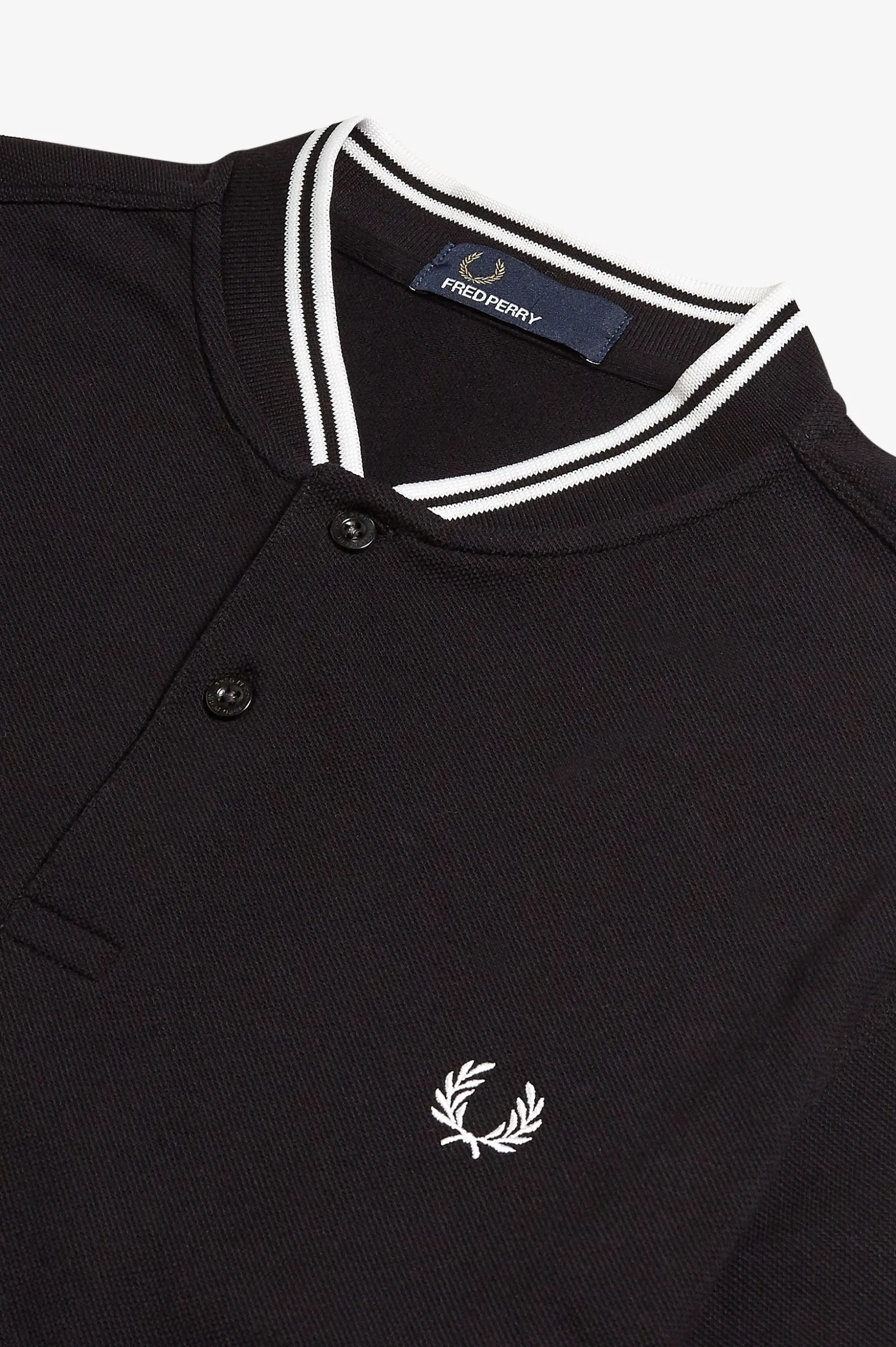 BOMBER COLLAR POLO SHIRT