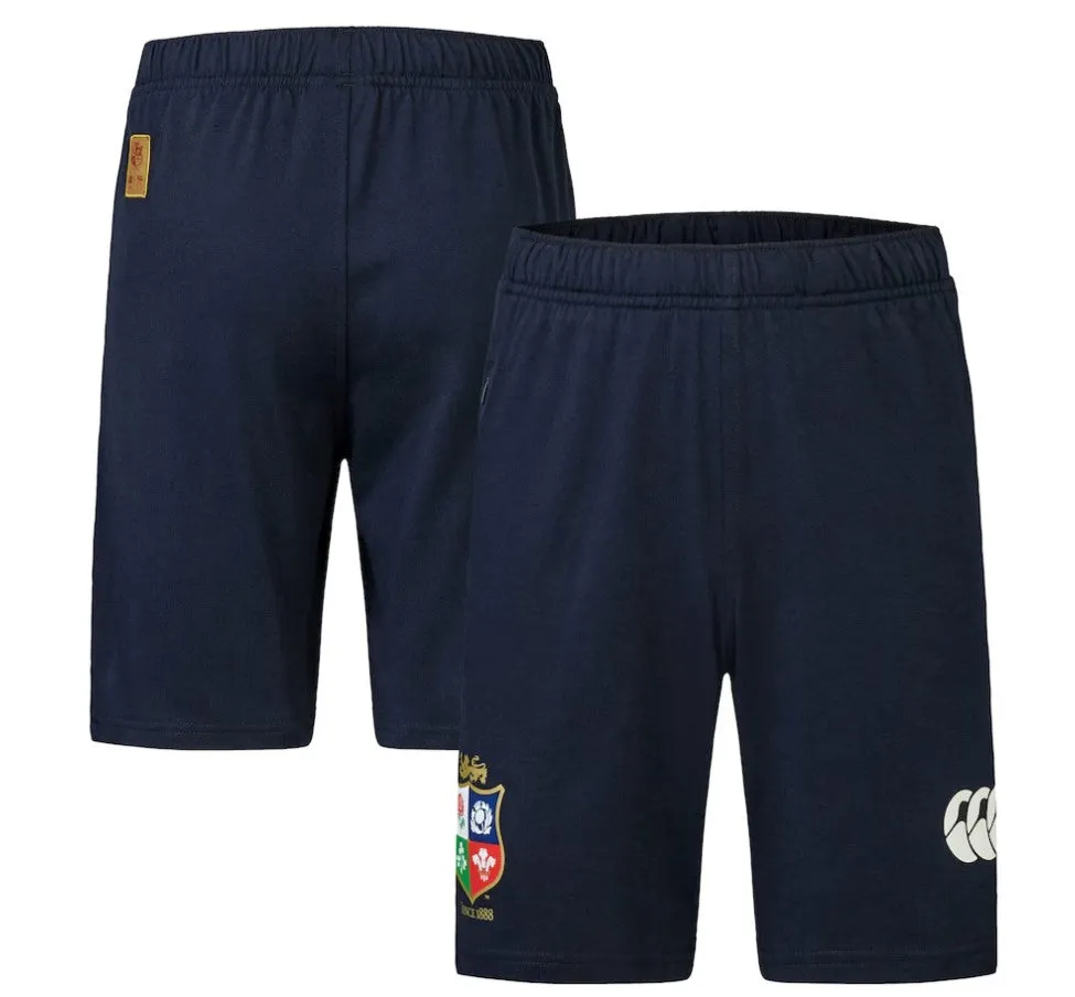 British & Irish Lions Mens Shorts Gym Training Navy