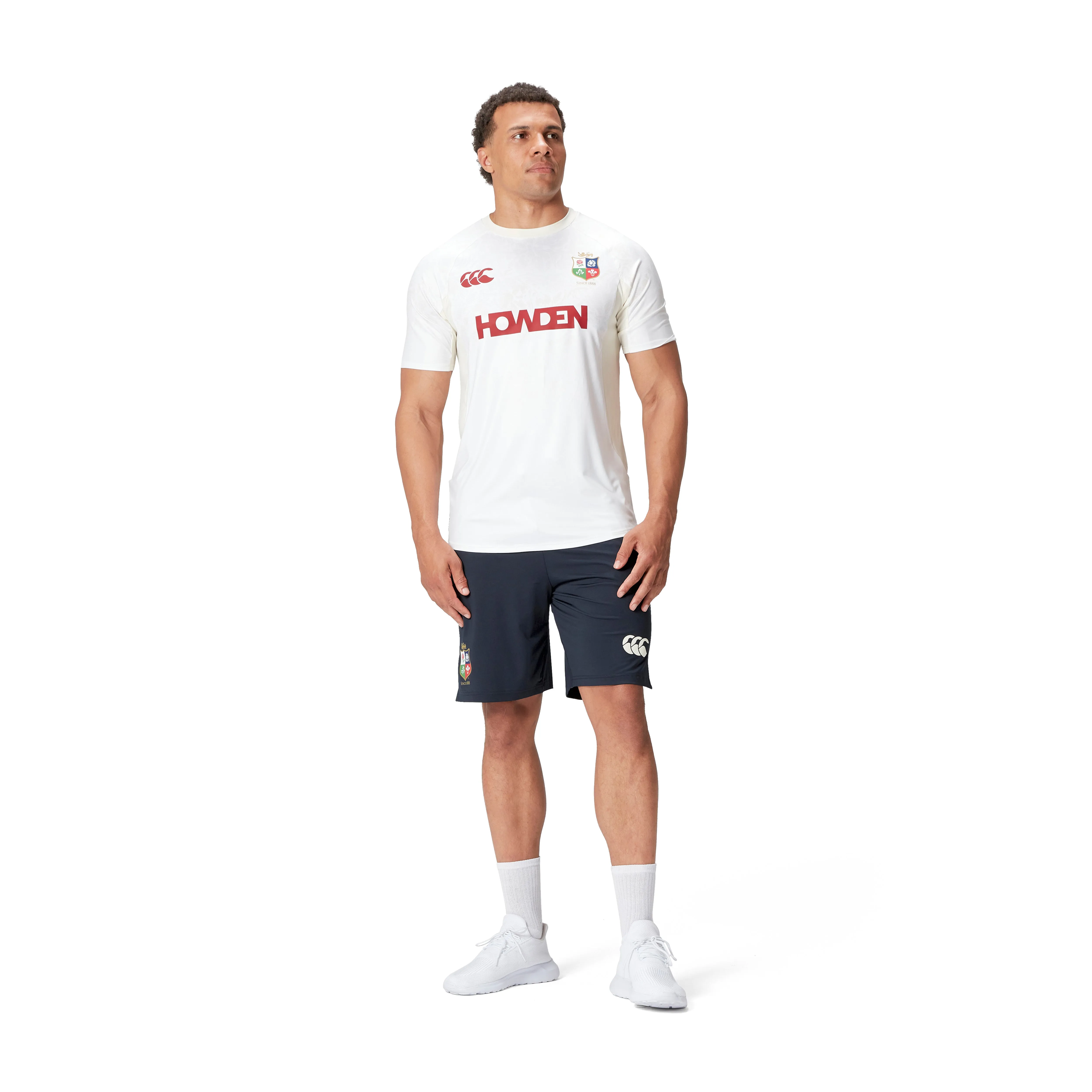 British & Irish Lions Mens Shorts Gym Training Navy