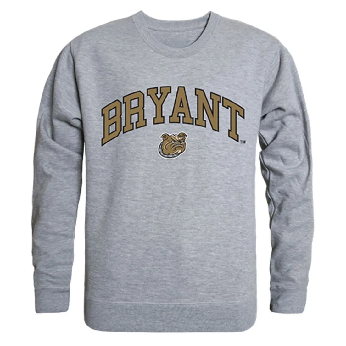 Bryant University Campus Crewneck Pullover Sweatshirt Sweater Heather Grey