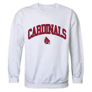BSU Ball State University Campus Crewneck Pullover Sweatshirt Sweater White