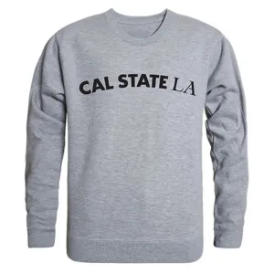 California State University Los Angeles Game Day Crewneck Pullover Sweatshirt Sweater Heather Grey