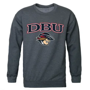 DBU Dallas Baptist University Campus Crewneck Pullover Sweatshirt Sweater Heather Charcoal