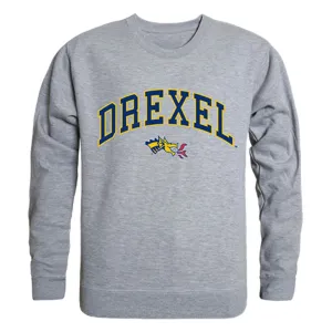 Drexel University Campus Crewneck Pullover Sweatshirt Sweater Heather Grey