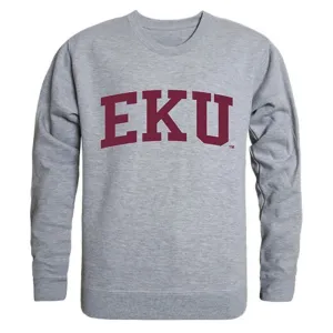 EKU Eastern Kentucky University Game Day Crewneck Pullover Sweatshirt Sweater Heather Grey