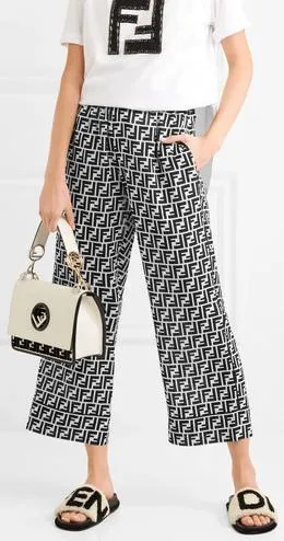 FF Logo Pajama Top and Pant Set