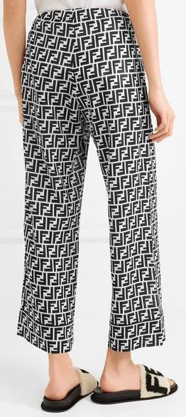 FF Logo Pajama Top and Pant Set