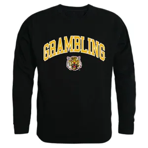 GSU Grambling State University Campus Crewneck Pullover Sweatshirt Sweater Black