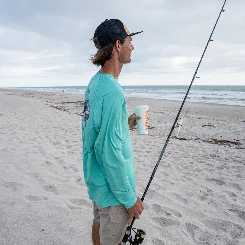 Hook M' Men's Long Sleeve Shirt - Tarpon 2 Aquatic