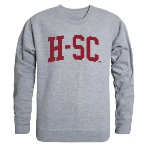 HSC Hampden-Sydney College Game Day Crewneck Pullover Sweatshirt Sweater Heather Grey