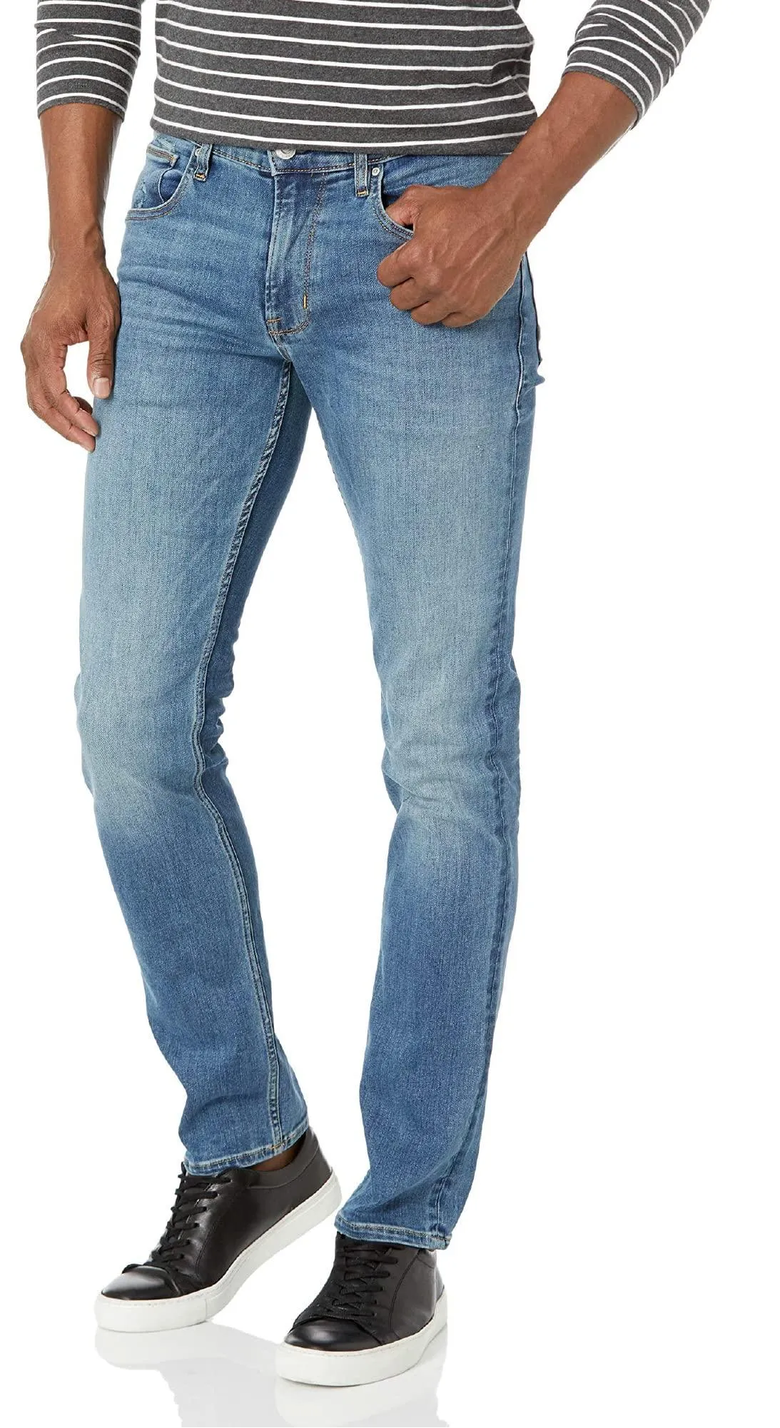 Hudson Jeans Mens Blake Slim Straight Cotton 34" Inseam Jeans