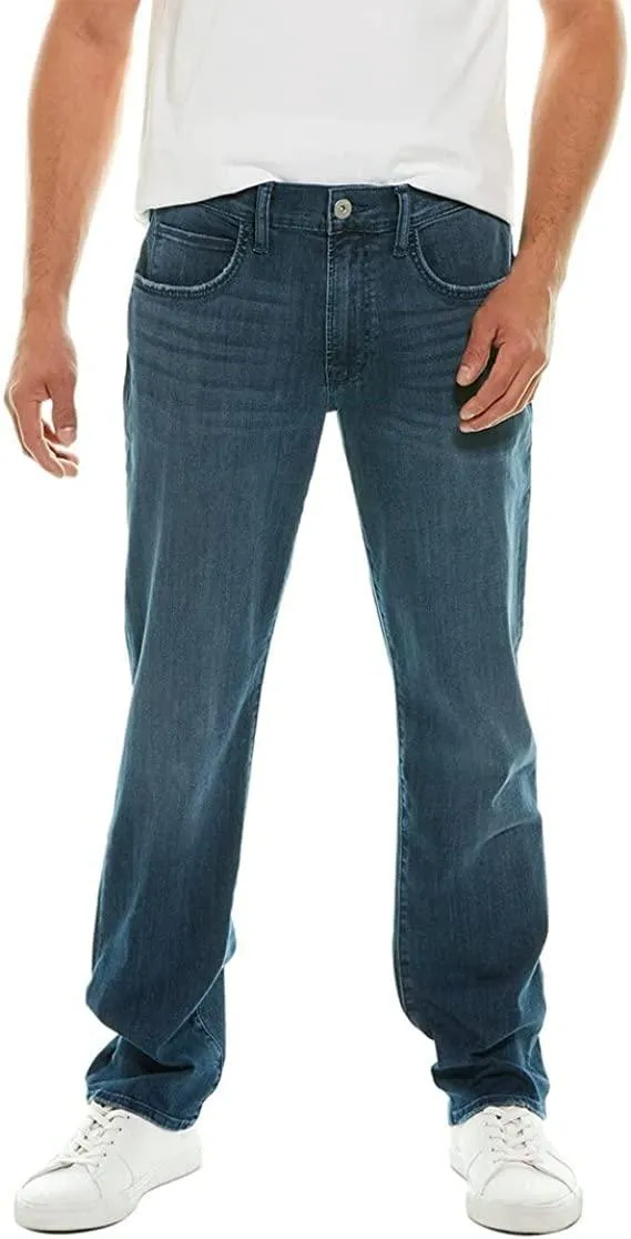 Hudson Jeans Mens Blake Slim Straight Cotton 34" Inseam Jeans