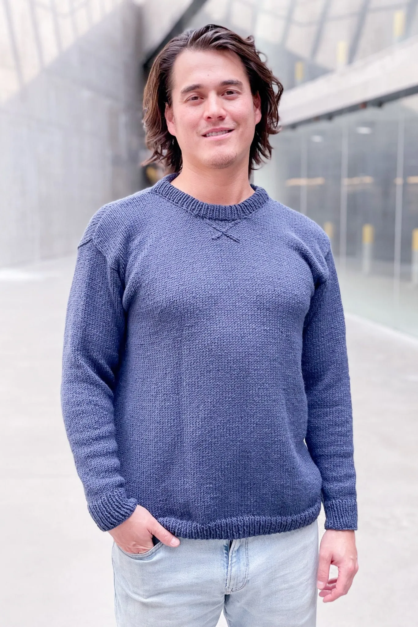 Knit Kit - His Classic Crew