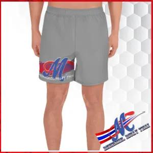 Mongkol Men's Athletic Gray Long Shorts