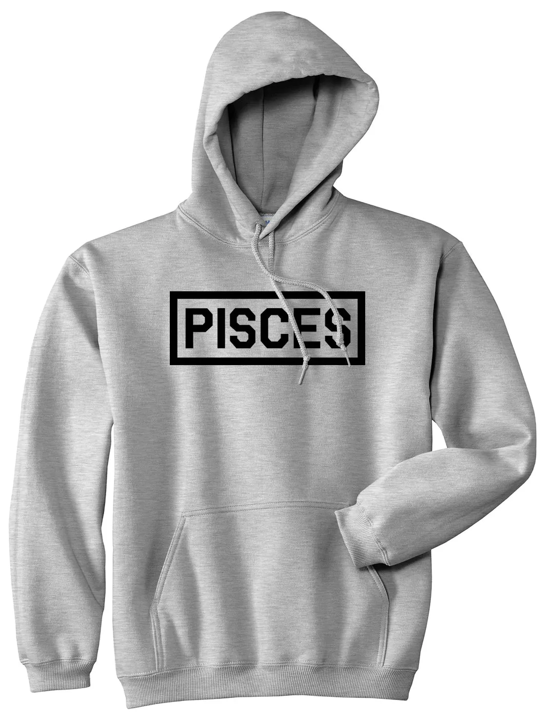 Pisces Horoscope Sign Mens Pullover Hoodie