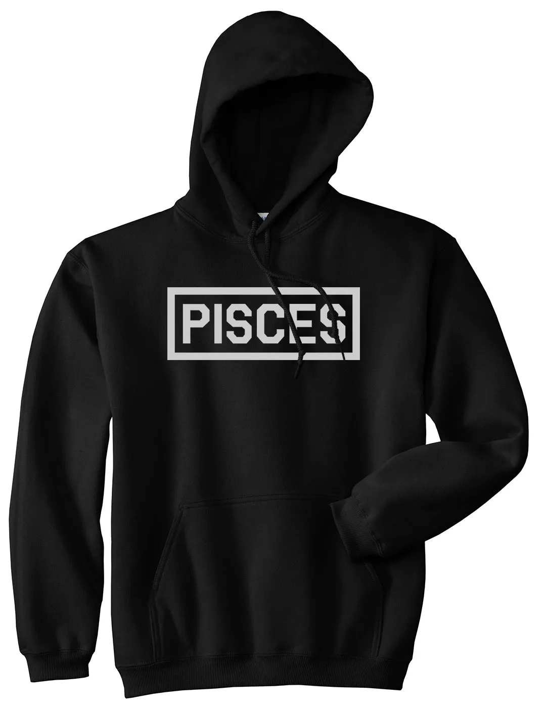 Pisces Horoscope Sign Mens Pullover Hoodie