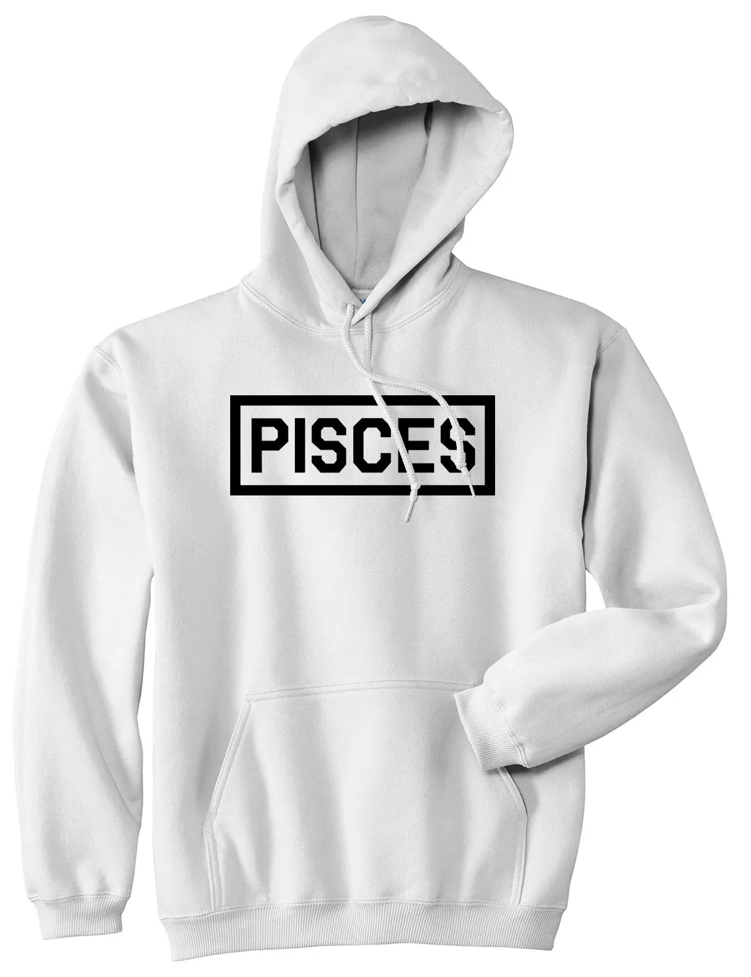 Pisces Horoscope Sign Mens Pullover Hoodie