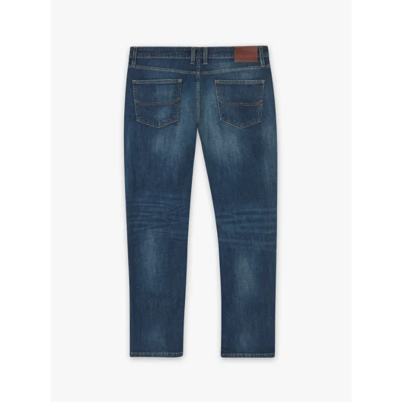 R.M.Williams Mens Ramco Denim Jeans - Med Wash