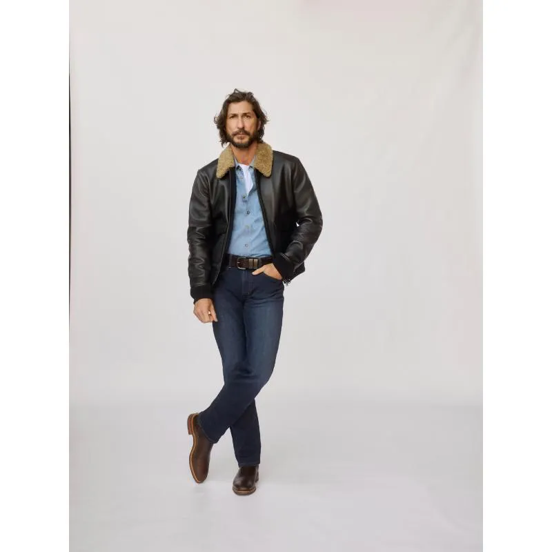 R.M.Williams Mens Ramco Denim Jeans - Med Wash