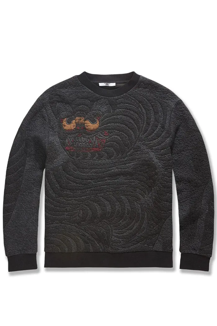 Silk Road Crewneck (Black Dragon)